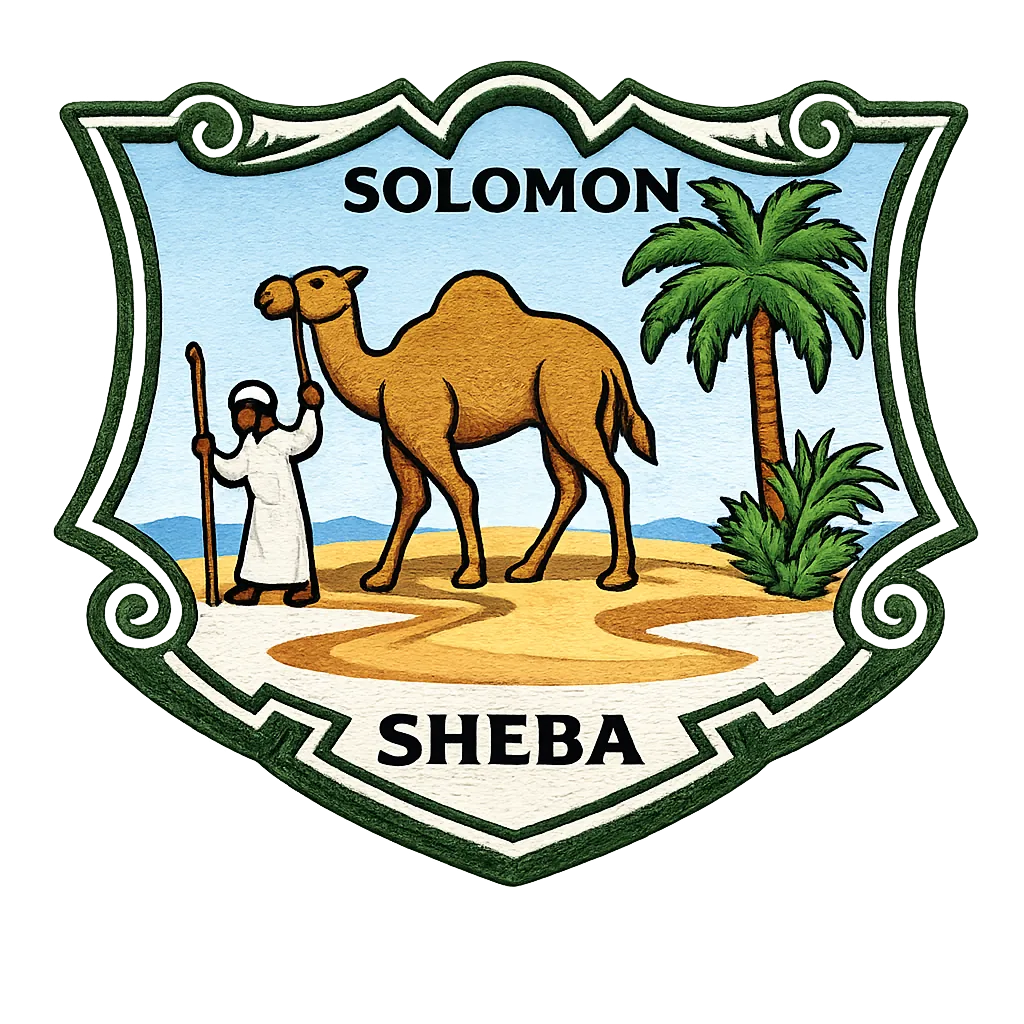 Solomon and Sheba emblem